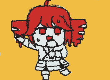 Aaaand low quality teto bc I’m really really bored >-<