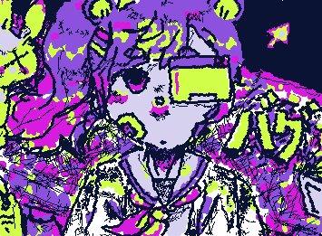 bug/asahina mafuyu - this is the 100th artwork i posted !! ৻(ᵔヮᵔ৻) 🪲