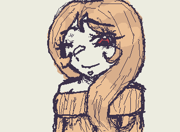 My oc Ninami! I lowkey rush. Also she kind of looks like Elsa.😭