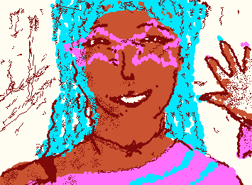 Teal&Pink Girl💝🩵