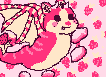 Strawberry Shortcake Bat Dragon!