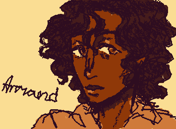 Decided to do something way different. I don’t usually draw fanart but I have been obsessing over IWTV so have here a drawing of the vampire Armand 😇