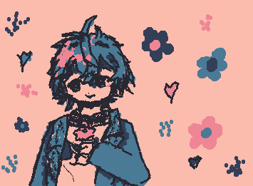 過去絵のなお兄。Nao-san from a past drawing