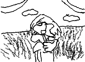 im slowly forgetting your face... (drawing without knowin how to draw day #25. I'm running out of ideas, plus I've been quite depressed lately)