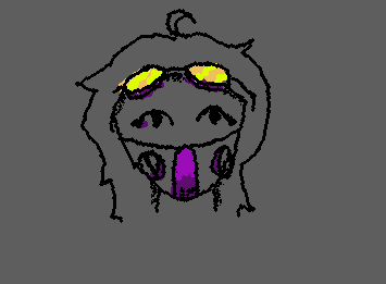 quick sketch of my oc Starfire