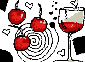 maraschino cherries and red wine solve nothing spare five years of avoiding the truth.