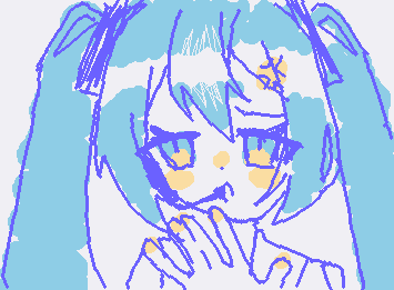 @nekkoの教えてくれた順番で描いたお
あと今日弟のたんじょーび
ミク「おめでとー💢」