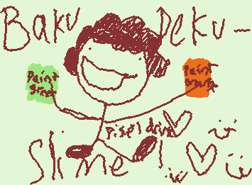 BAKUDEKU SLIME (requested by Cristy) I love pixel drink!