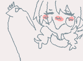 Me grinning ear to ear cuz its that month (HAPPY pride month! <3333333)