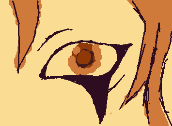 Anime fire demon eye idk