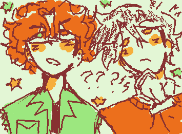 They share one brain cell (and it belongs to harry) my ocs Archie and harry! Haven’t been so active since school started this Monday😔🥀