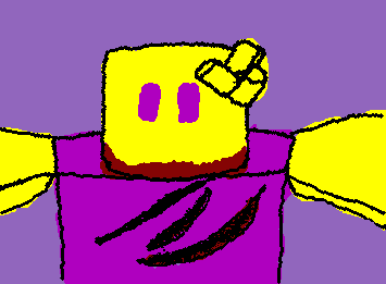 guys why is my battler looking a lil too purple?