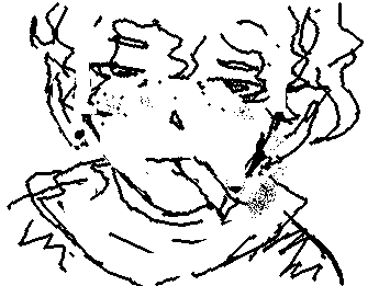 my oc jimmy..thats definitely a lolipop..he has smoke powers in a teenage crisis[relatable fr] and not an orphan..wink wink..