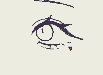 おめめ　なんか下の方の投稿真似したみたいになってる、、すいません😭たまたまです、、
