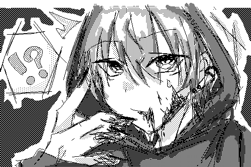 途中からバグったのか指で描けなくなって必然的に色塗りがカーソルパッド縛りになって笑えんかったんやが。みなさんは変なもん喰わへんように気ぃ付けてくださいな、何食ってんでしょうね、カーソルパッドに苦戦して時間がかかってしまった