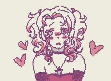 Was drawing misa but I gave up on her hair so now it’s my oc cosplaying as her 😭