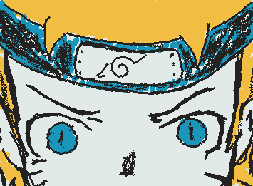 I just see naruto in this morning, so now I remenber and draw ☆