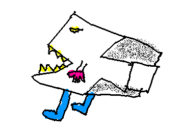 It is a shape that was turned into...well this