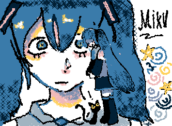 oh boy it's a another Miku😯😯😯