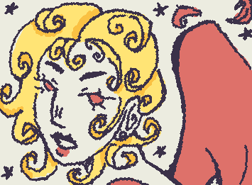 Drew Anna's very pretty drawing :3 I loved drawing her hair 🥹❤️