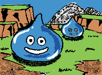 @aqjapan リクエストの「ドラゴンクエスト スライム」です