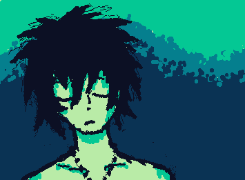 Inspired by at the edge of the deep green sea-the cure