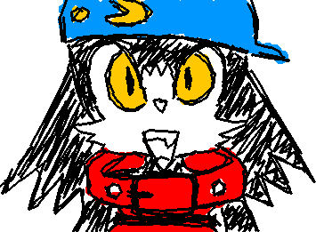 I TRIED DRAWING KLONOAAAAA btw I don't know how to have more than 3 colors, my bad