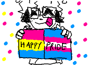 HAPPY PRIDE MONTH!!! be proud of you!! make sure to support others and be there to stand against the homophobes :)