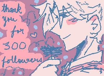 WE DID IT OMG GUYS NO WAY WE JUST HIT 300 FOLLOWERS!!! Thank you all so much for everything it makes me so happy everyday knowing my art is so appreciated!🫶🩷