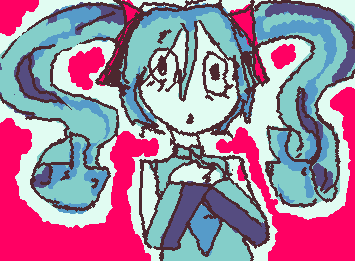 miku doodle