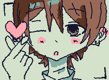 @qmhhqmhr 遅くなってごめんねぇえええ(;O;)OC君描けたお!!!下手でごめんねぇええ(;O;)
