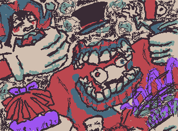 "¡SE QUEDARAN AQUÍ CONMIGO! YO NO PERMITIRE QUE SE VAYAN!"/ YOU'LL ALL STAY WITH MEE, I WON'T LET YOU LEAVE!"