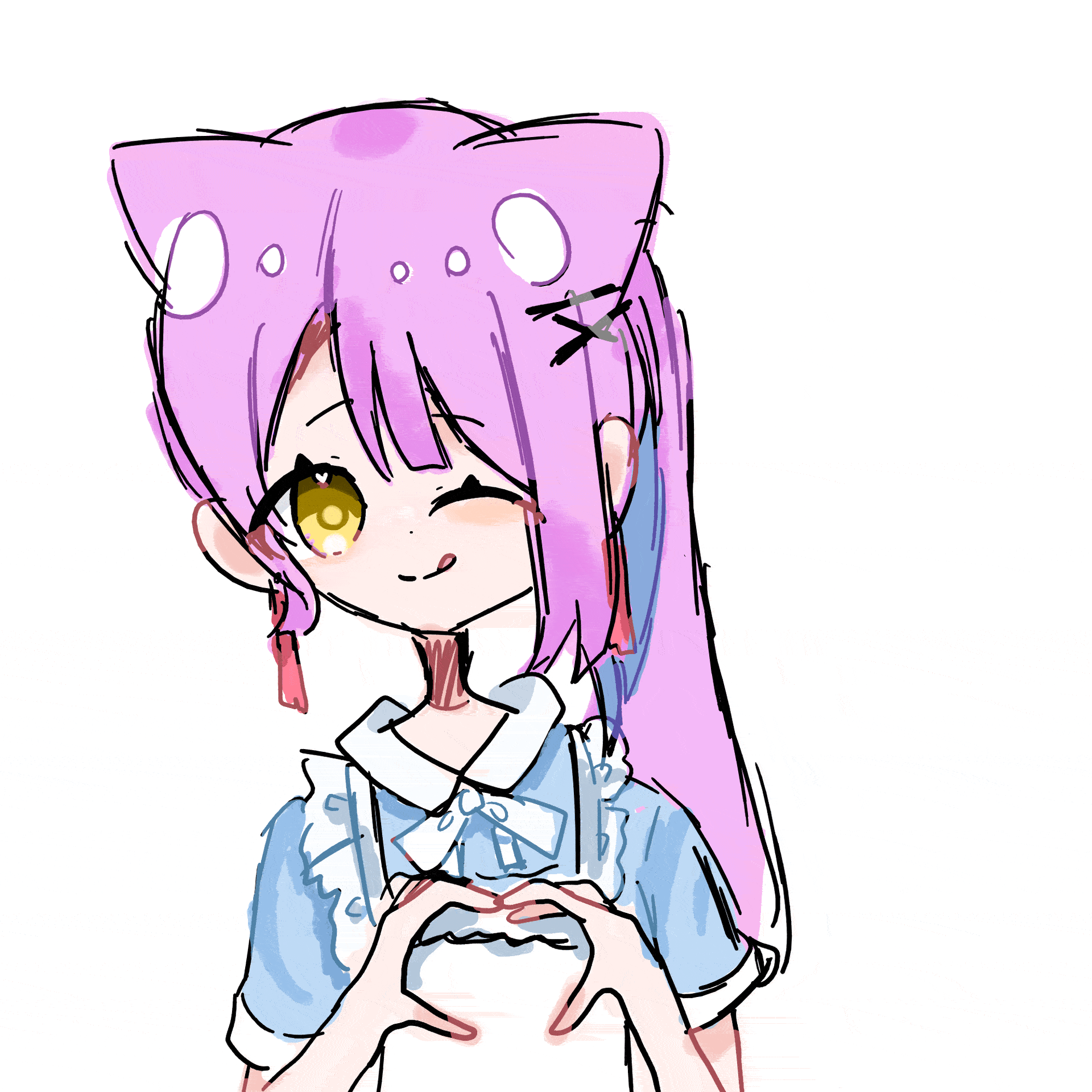 リア友のキャラを描いたイラスト
※ほんとにウィグリーさんすみませんウィグリーじゃないやつを投稿し初めてしまいました