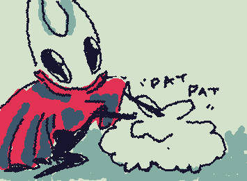 Hornet pets the flea :]