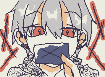 今んとここれで描き溜めまくっていた絵はすべて放出かな、今日は部活もなく4時間で終わるためたくさん描けそう、委員会の仕事2年生帰らせないように反対の棟の最上階までガンダしなきゃいけないのダルい、慣れてきたからなのか目とかの描き方がアナログと似てきた