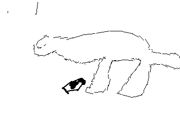 きょうりゅうがきょうりゅうがさっかー
をしてる