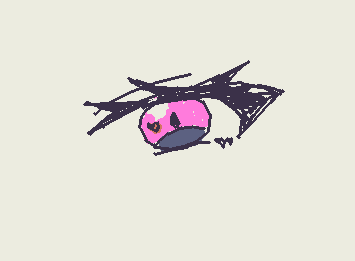 お目々書いたよー✨️