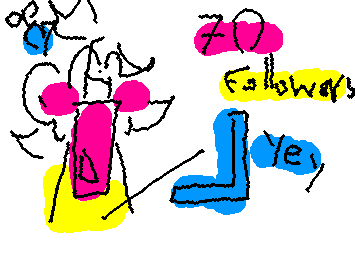 TYSM FOR 70 FOLLOWERZ GUIZ!!!!!!! IM IN SCHOOL