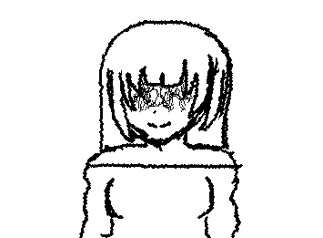 An ALMOST exact replica of a drawing I made during math >w< (I hate math ^-^)