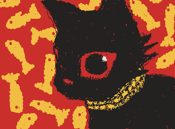 heeee inspired by my cat <3
