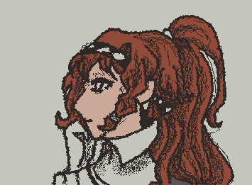 Guys do you play Reverse 1999? Here's my UID: 407214610 [we can chat there and whatnot I guess], if not then here's a drawing of Sonetto from said game :D