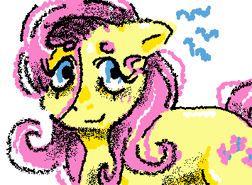 FLUTTERSHY request ^^ top 3 ponies ok trust