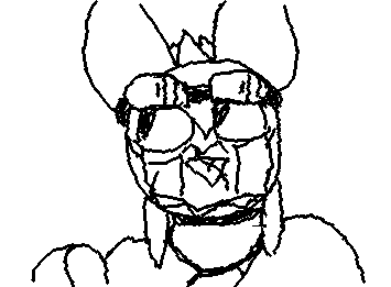 chespin from my reprogrammed au... basics are he goes kinda crazy reviving mudkip and wants to hunt down and kill dr sylveon