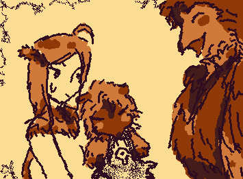 Momma doesn't like eating the yummy blobs