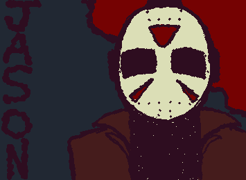 1st time drawing Jason....ily Jason Voorhees!! ^_^