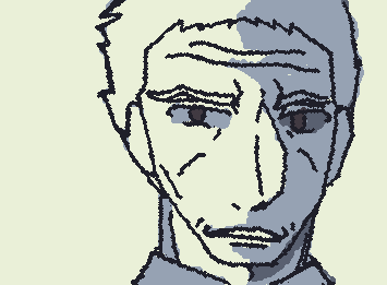"Fear controls everyone, that's exactly why I'm here now" Mr President (not final name) - Oc art