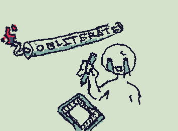 Guess who just accidentally obliterated a drawing right when it was done????? 😭 no but I’m literally crashing out it was a Buffy drawing I’m gna redo it later