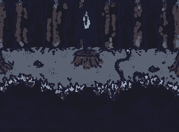 There's something in the trees.

(Another Omori drawing)