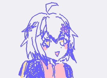 おにぎり君（みむちゃん）を描きましたァ