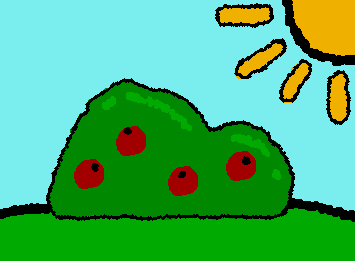 A berry bush. Part of my "Nature" series.